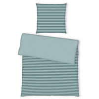 WENDEBETTWÄSCHE 2-teilig Renforcé 155/220 cm  - Salbeigrün, Basics, Textil (155/220cm) - Tom Tailor