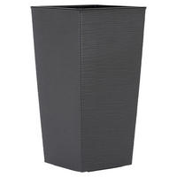 PFLANZENTOPF   - Anthrazit, Basics, Kunststoff (40/75/40cm) - Siena Garden