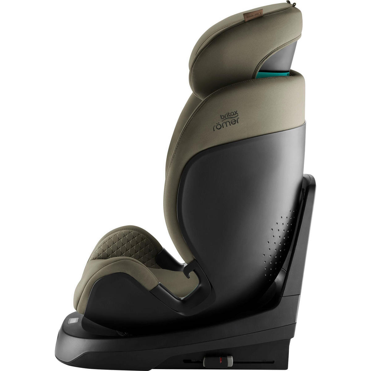 REBOARDER-KINDERSITZ SWIVEL-GROW MAX AIR  - Olivgrün, Basics, Kunststoff/Textil (44/57/56cm) - Britax Römer