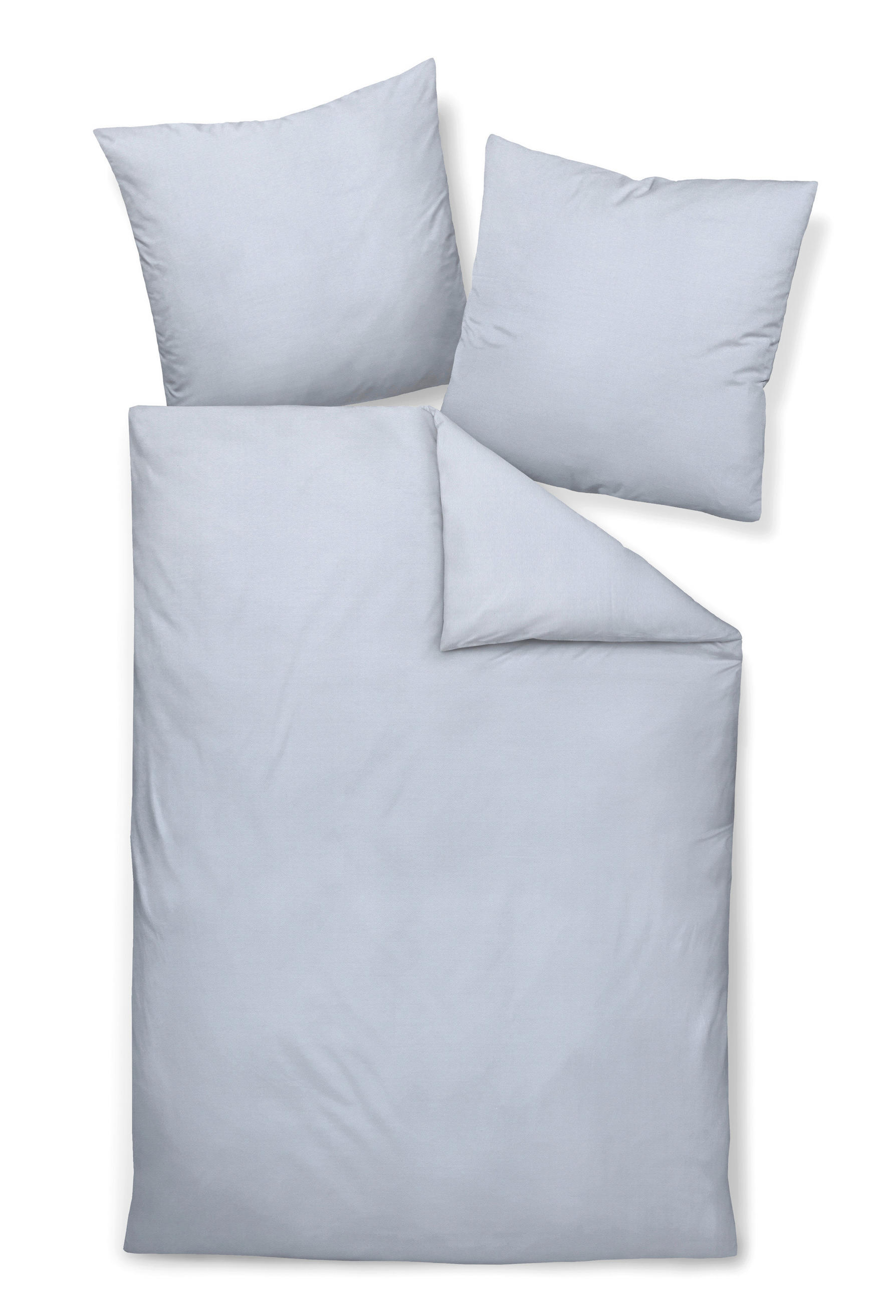 BETTWÄSCHE 155/220 cm  - Platinfarben, Design, Textil (155/220cm) - Janine