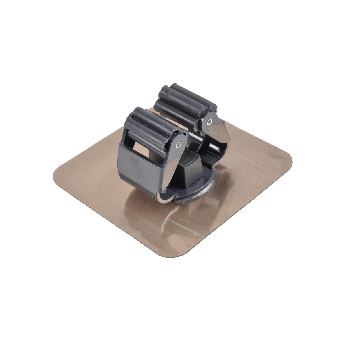 ZIDNI DRŽAČ - antracit, Osnovno, plastika (9/9cm)