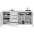 SIDEBOARD Hochglanz, lackiert Weiß - Weiß, Design, Holzwerkstoff (192,2/92,2/45cm) - Voleo