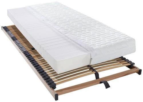 MATRATZENSET 90/200 cm  - Birkefarben, Basics, Holz (90/200cm) - Sleeptex