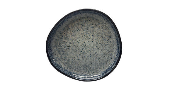 DESSERTTELLER Grau 22,6/22,3 cm SØREN GREY - Grau, Trend, Keramik (22,6/22,3cm) - Novel