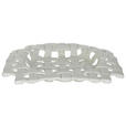 DEKOSCHALE - Weiß, Design, Keramik (16/16/3cm) - Ambia Home