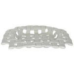 DEKOSCHALE - Weiß, Design, Keramik (16/16/3cm) - Ambia Home