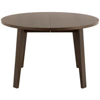 ÉTKEZŐASZTAL - sötétbarna, Basics, faalapú anyag/fa (120-220/120/75cm) - P & B