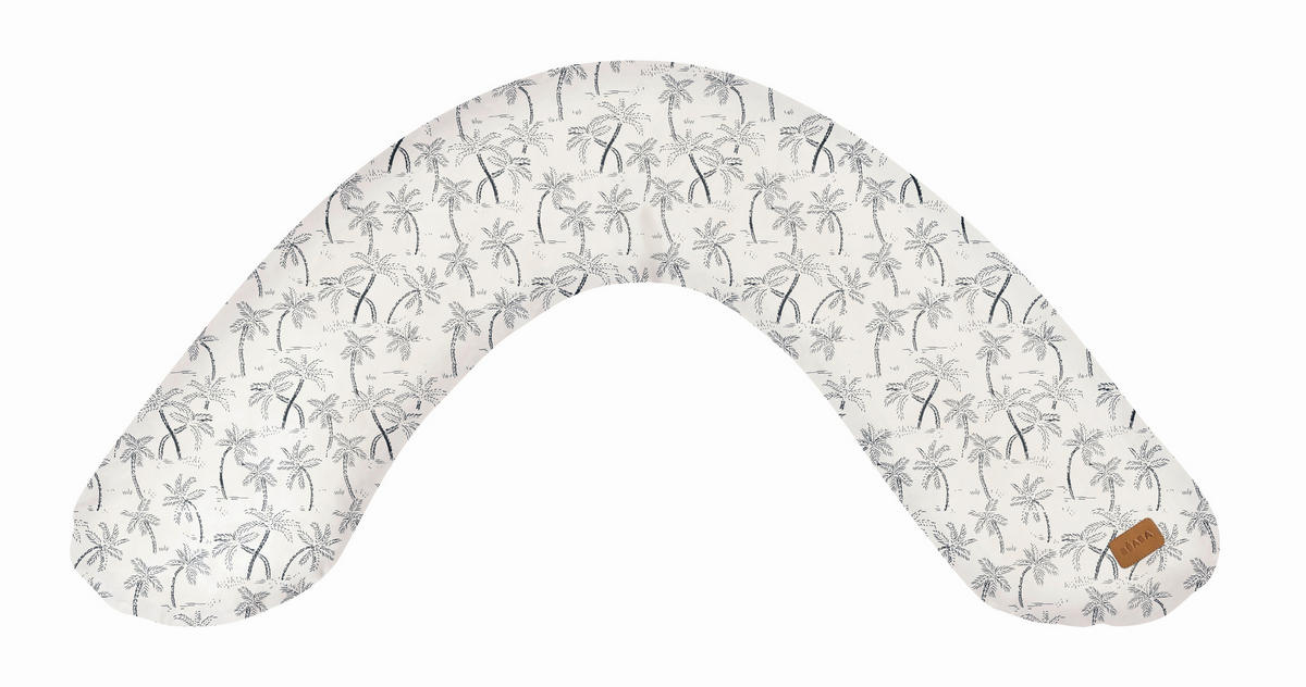 STILLKISSEN leinen   - Weiß/Grün, KONVENTIONELL, Textil (170/39/15cm) - Beaba