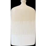 VASE 33 cm  - Creme/Weiß, Trend, Keramik (18,5/33/9cm) - Ambia Home