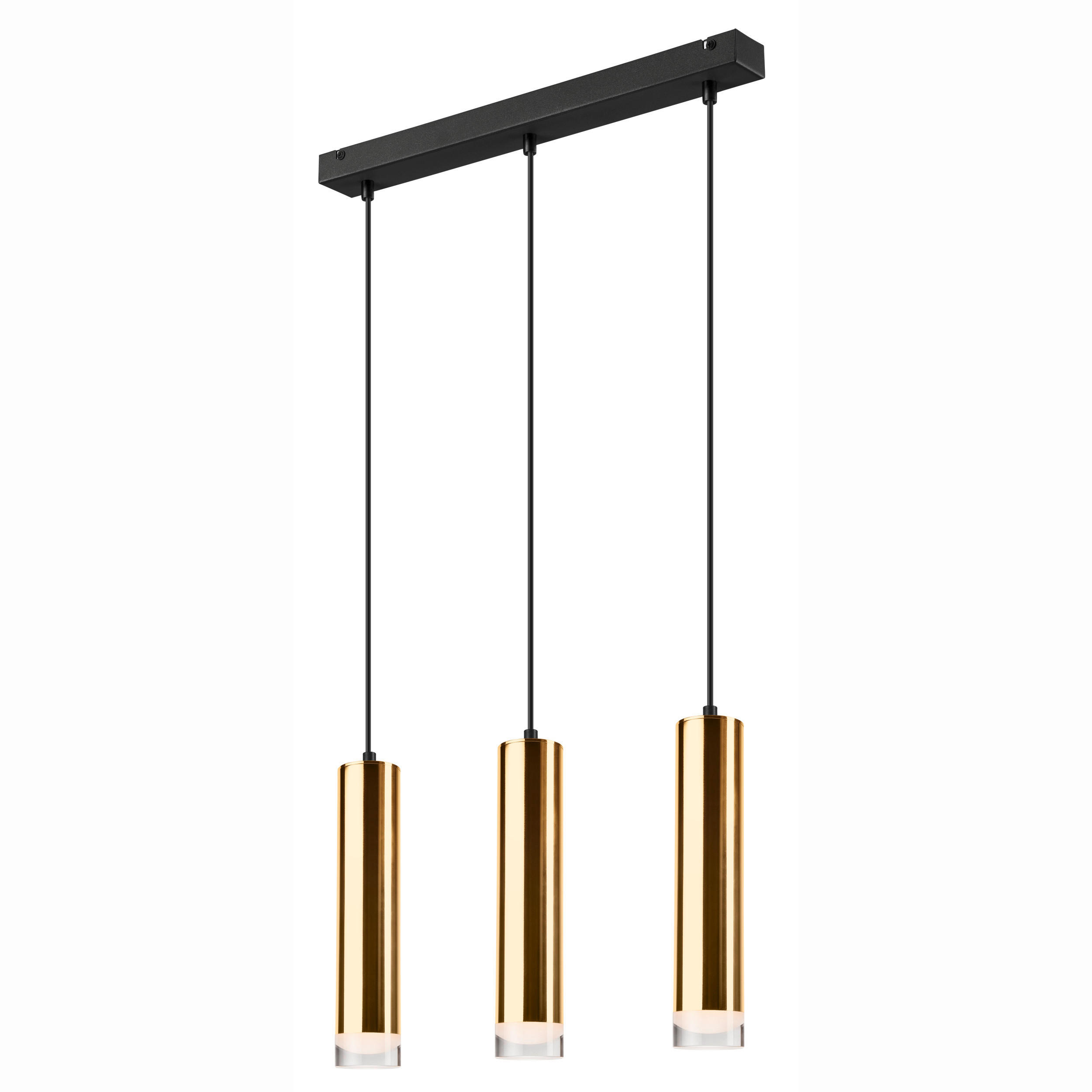 HÄNGELEUCHTE 90/50/90 cm  - Goldfarben, Design, Metall (90/50/90cm)