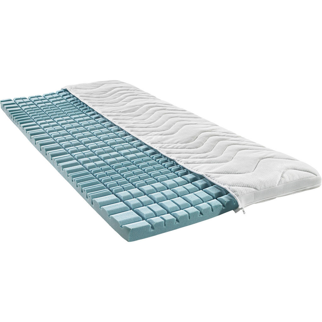 Thumbnail - Sleeptex Topper, Weiß, Textil, Füllung: Hohlfaser, 160x200 cm, Textiles Vertrauen - Oeko-Tex®, Bezug abnehmbar/waschbar,...
