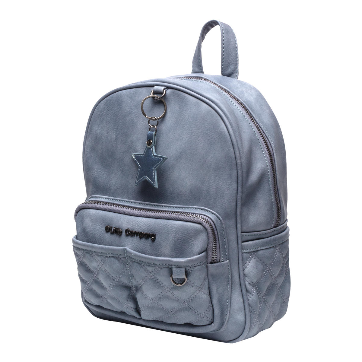 KINDERRUCKSACK - Blau, Basics, Kunststoff (27/14/31cm) - Bebe Jou