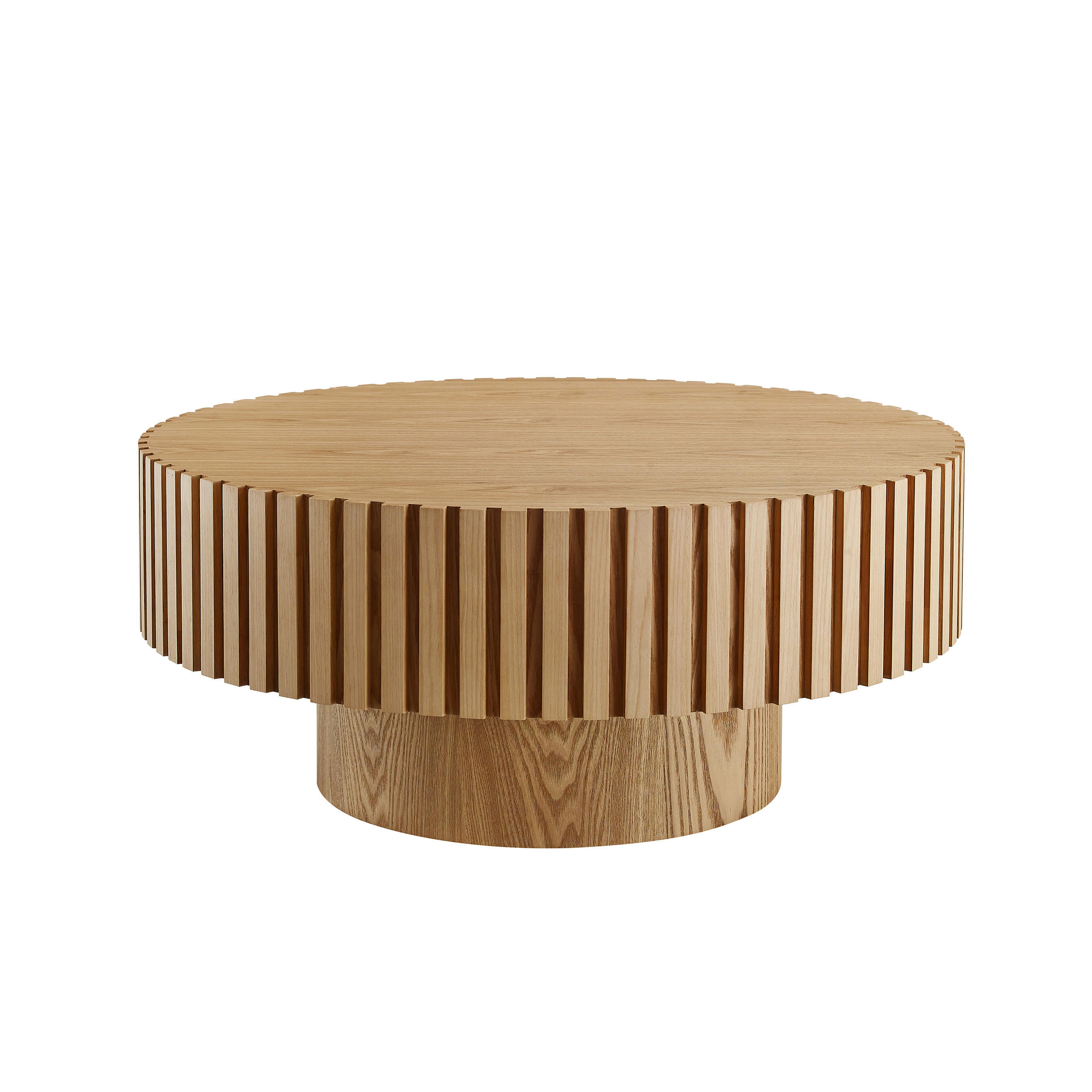 Livetastic Couchtisch Natur 80x34x80 cm
