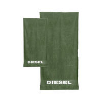 FROTTIERSET SPORT LOGO Grün 2-teilig  - Grün, Basics, Textil - Diesel