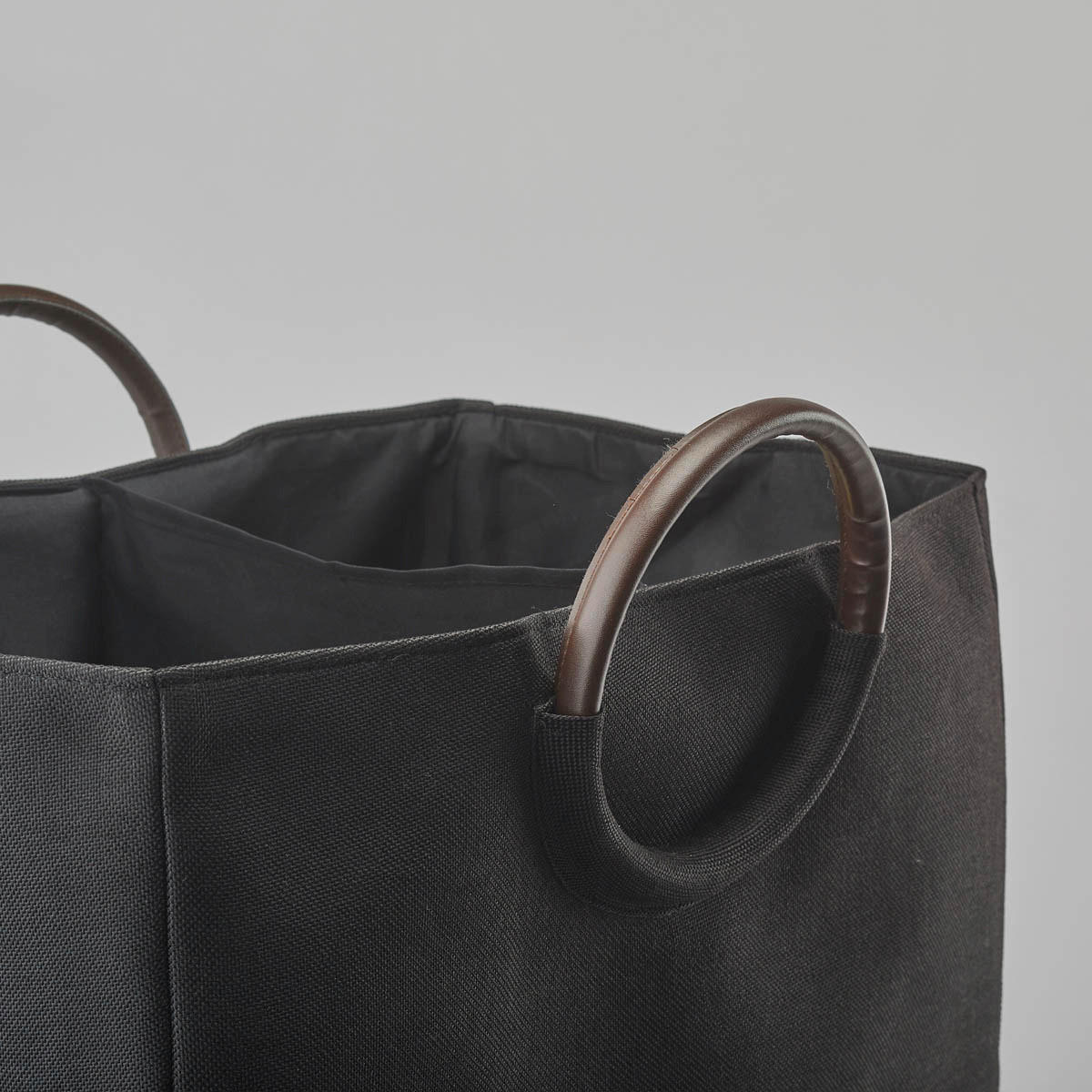 WÄSCHEKORB - Schwarz, Basics, Textil (30/50/60cm) - Aquanova