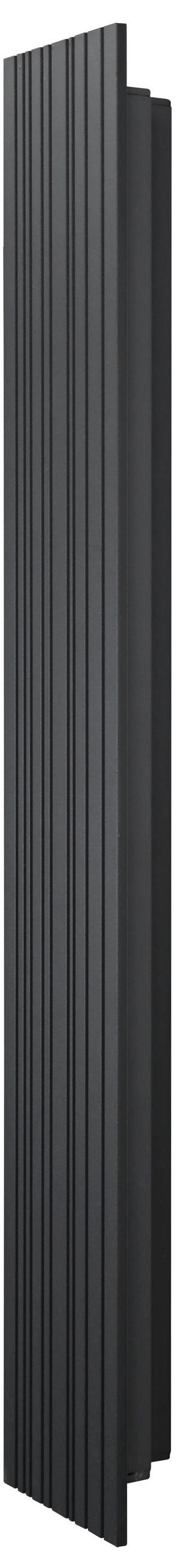 Thumbnail - AUßENWANDLEUCHTE Rigel, Schwarz, Metall, länglich,länglich, 9.5x3.7x100 cm, Europäischer Sicherheitsstandard, Schutzklas...