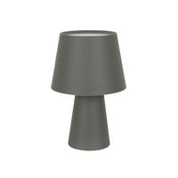 TISCHLEUCHTE - Grau, Design (23/35,5/23cm)