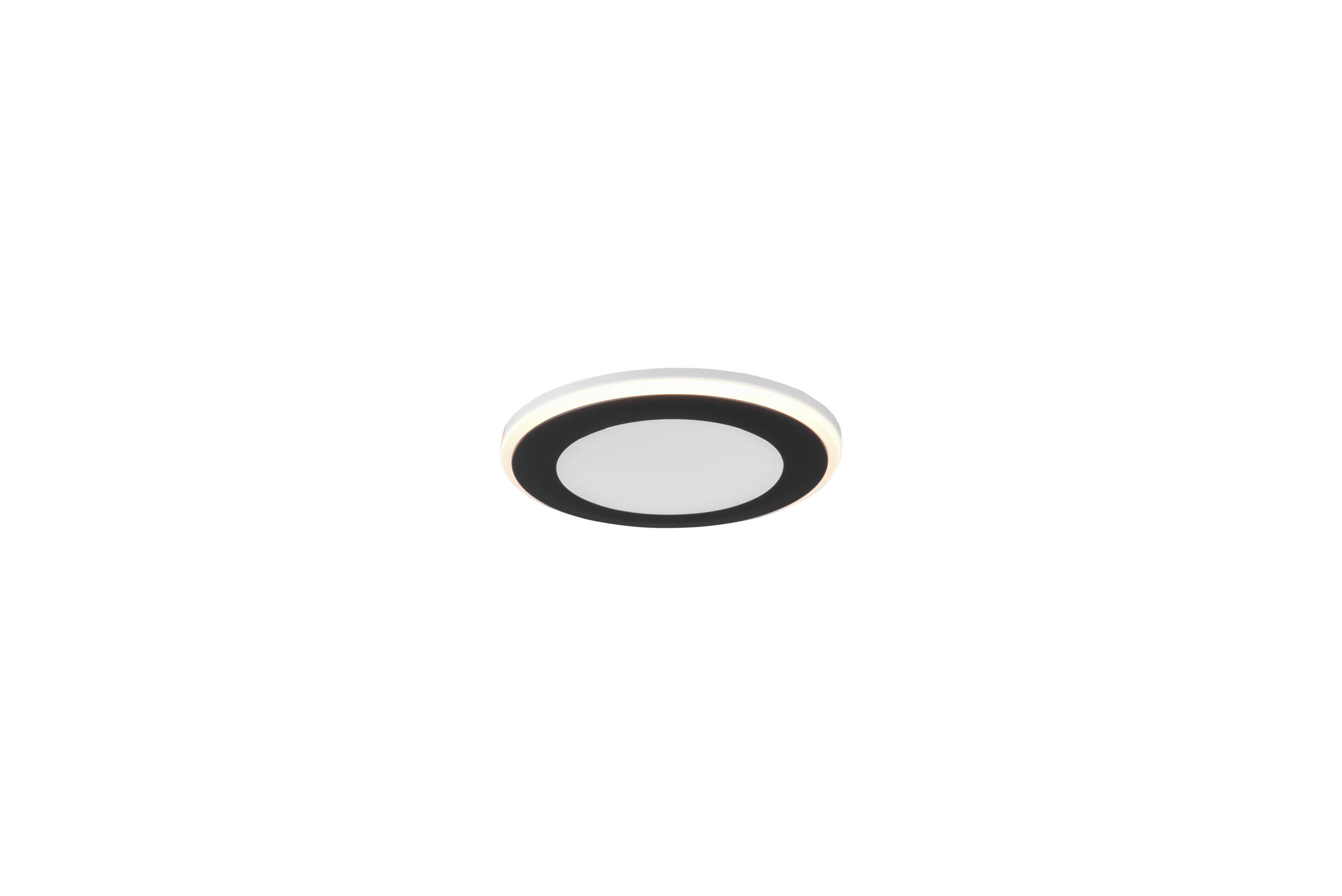 LED-EINBAUSPOT Aura 8,2 cm  - Schwarz, KONVENTIONELL, Kunststoff (8,2cm) - Trio Leuchten