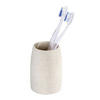ZAHNPUTZBECHER  - Beige, Basics, Kunststoff (7,4/10,5cm) - Wenko