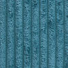 ECKSOFA Petrol Cord  - Petrol/Schwarz, KONVENTIONELL, Textil/Metall (266/180cm) - Hom`in