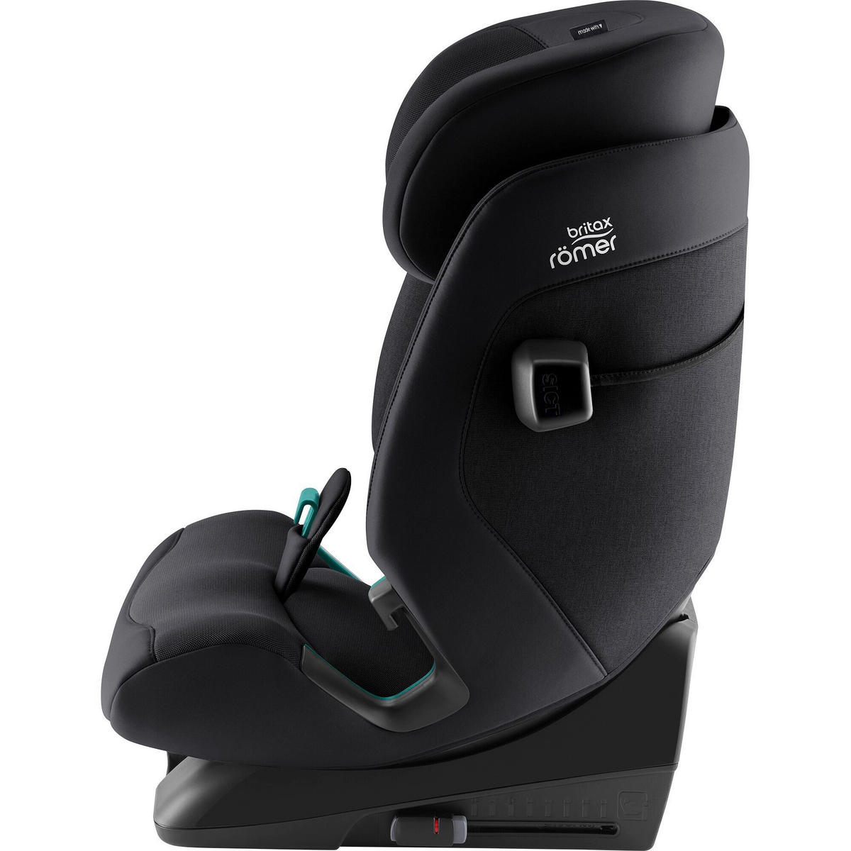 KINDERAUTOSITZ SAFEFIX Carbon Black   - Schwarz, Basics, Kunststoff/Textil (44/69-83/48cm) - Britax Römer