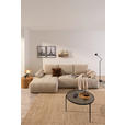 ECKSOFA  in Webstoff Naturfarben  - Schwarz/Naturfarben, KONVENTIONELL, Kunststoff/Textil (162/282cm) - Carryhome