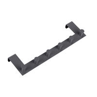 TÜRGARDEROBE  in Schwarz  - Schwarz, Basics, Metall (39/11/5,5cm) - Schöner Wohnen