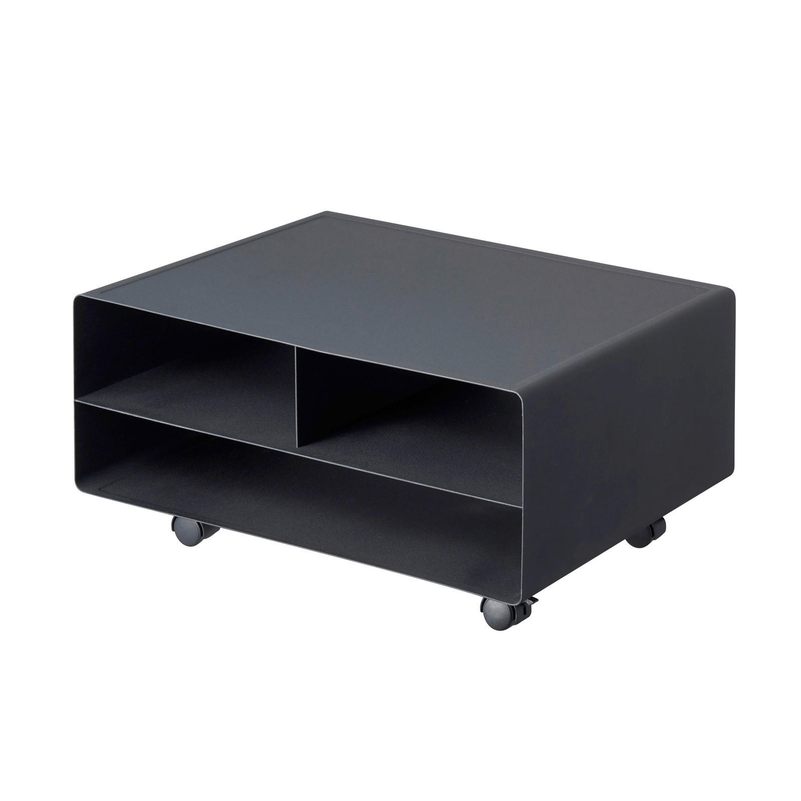 SCHREIBTISCHREGAL 48/37/19 cm Schwarz  - Schwarz, Basics, Metall (48/37/19cm)