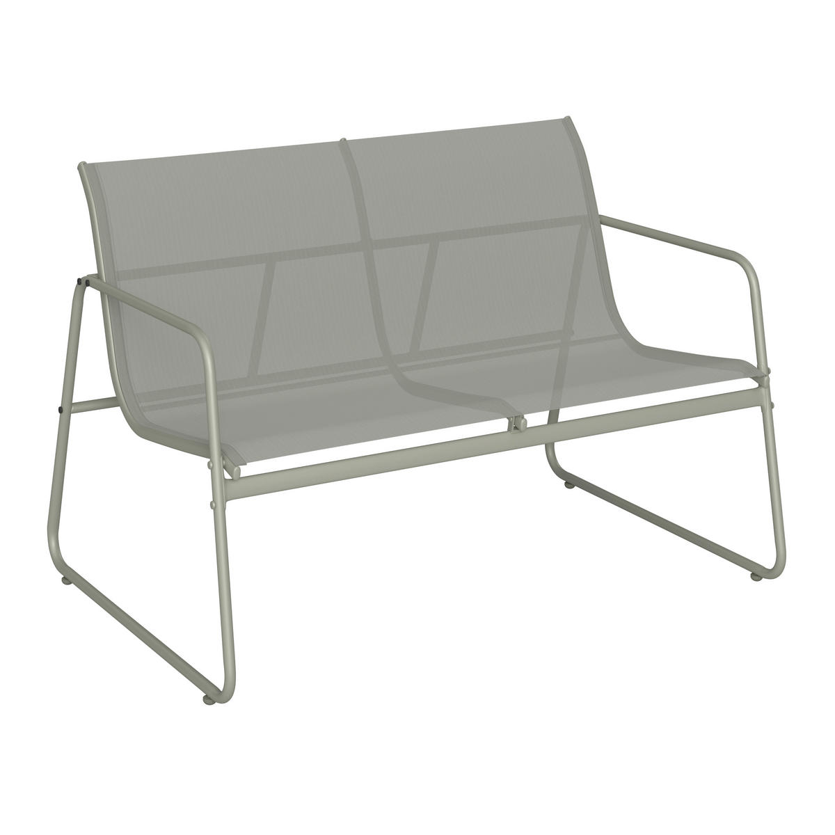 LOUNGEGARNITUR Eisen  - Grün, MODERN, Glas/Textil - Ambia Garden