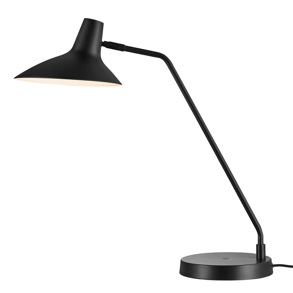 TISCHLEUCHTE 54/23/55 cm   - Schwarz, Design, Metall (54/23/55cm) - Nordlux