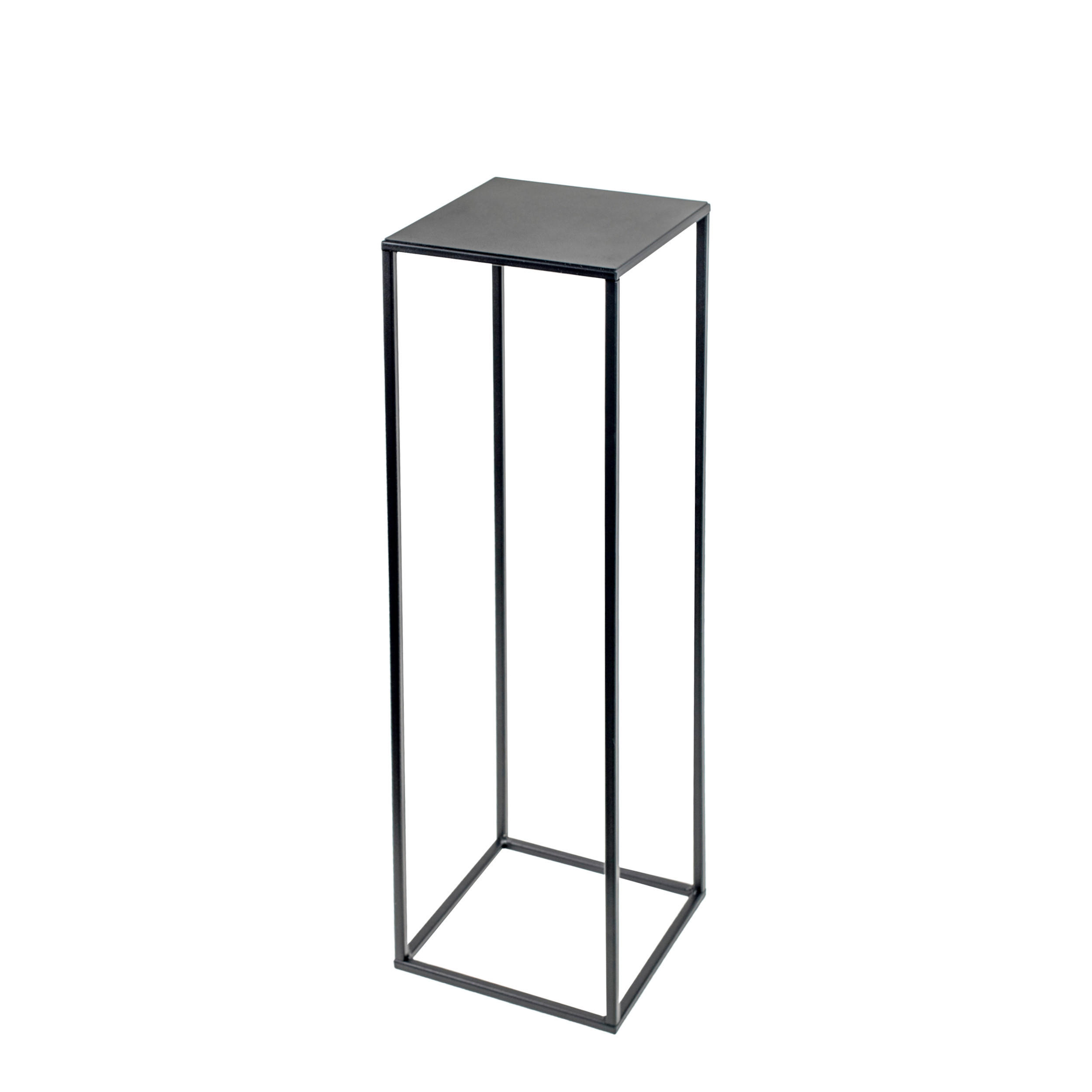 BLUMENSTÄNDER Metall  - Schwarz, Basics, Metall (19/77/19cm)