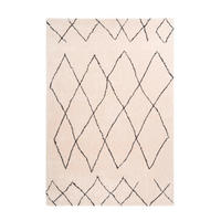 KOBEREC S VYSOKÝM VLASEM, 80/150 cm, krémová, béžová - krémová/béžová, Design, textil (80/150cm)