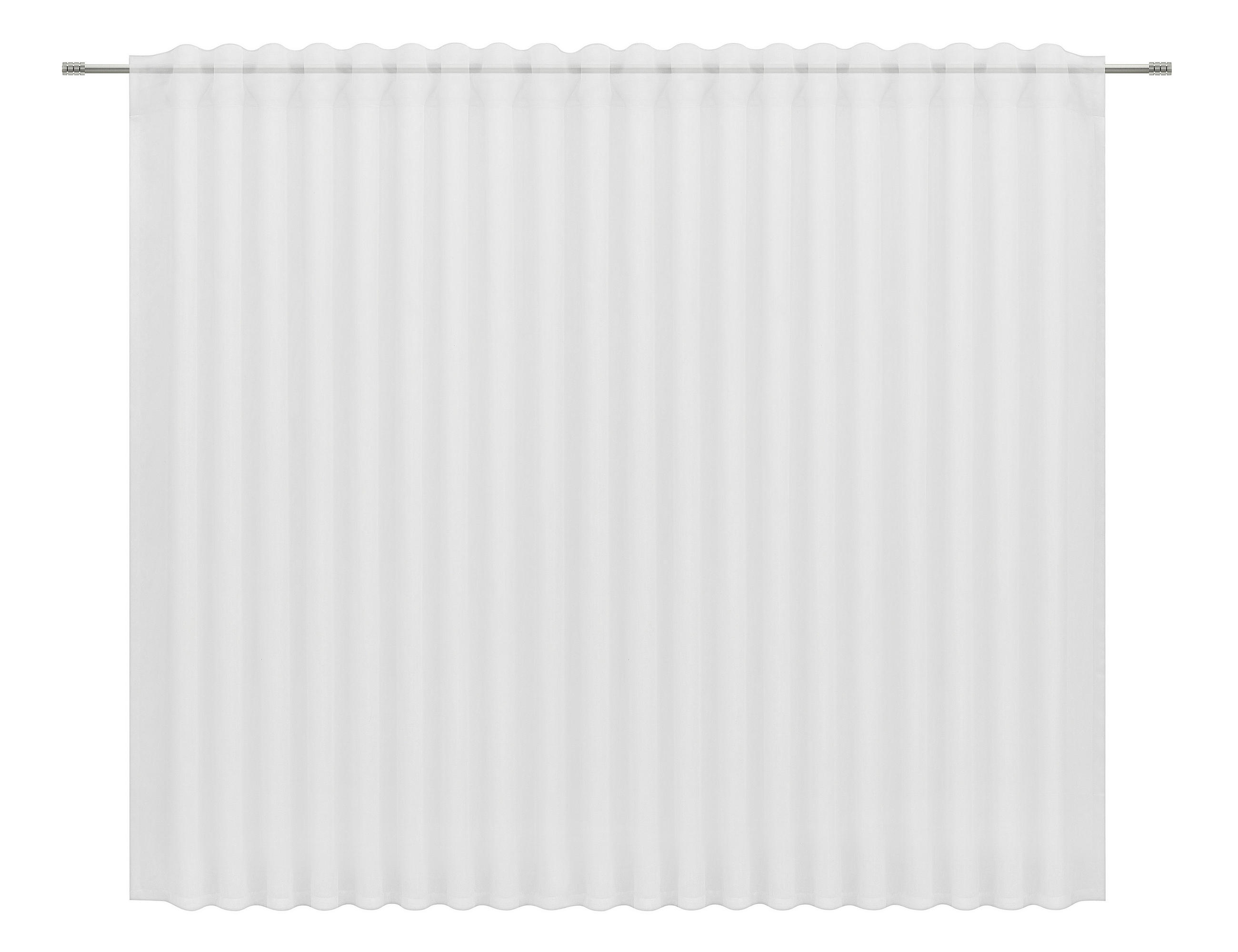 FERTIGSTORE  halbtransparent   300/175 cm  - Weiß, Basics, Textil (300/175cm) - Esposa