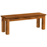 SITZBANK 130/46/40 cm Bernsteinfarben Kiefer massiv  - Bernsteinfarben, ROMANTIK / LANDHAUS, Holz (130/46/40cm) - Boxxx