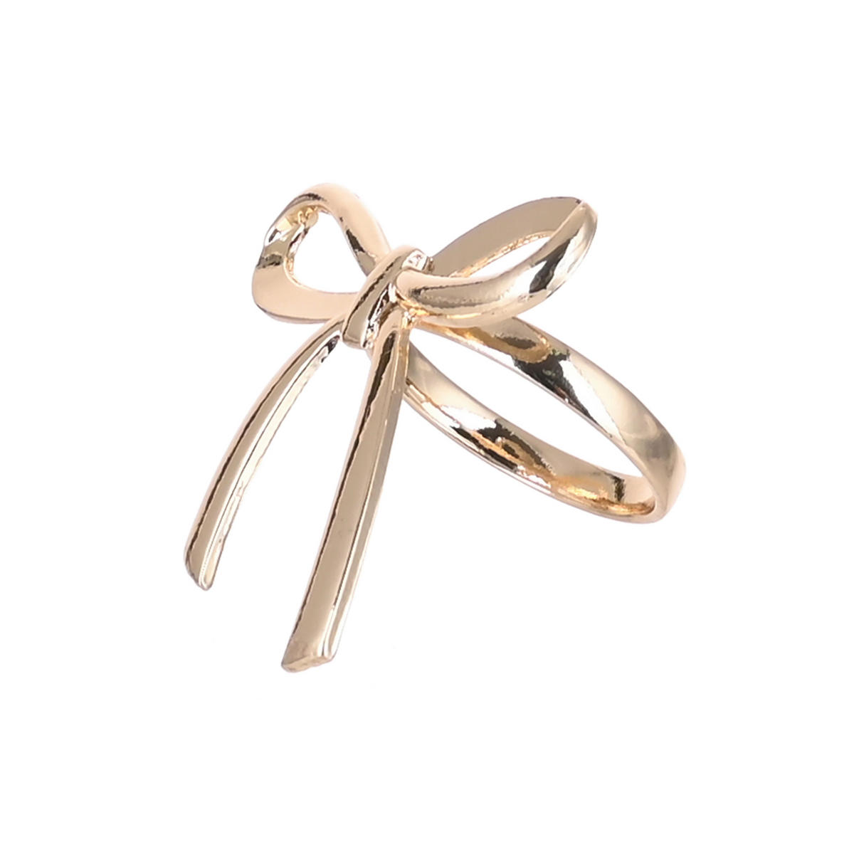 SZALVÉTAGYŰRŰ   6/4,3/5 cm  - aranyszínű, Basics, fém (6/4,3/5cm) - Ambia Home