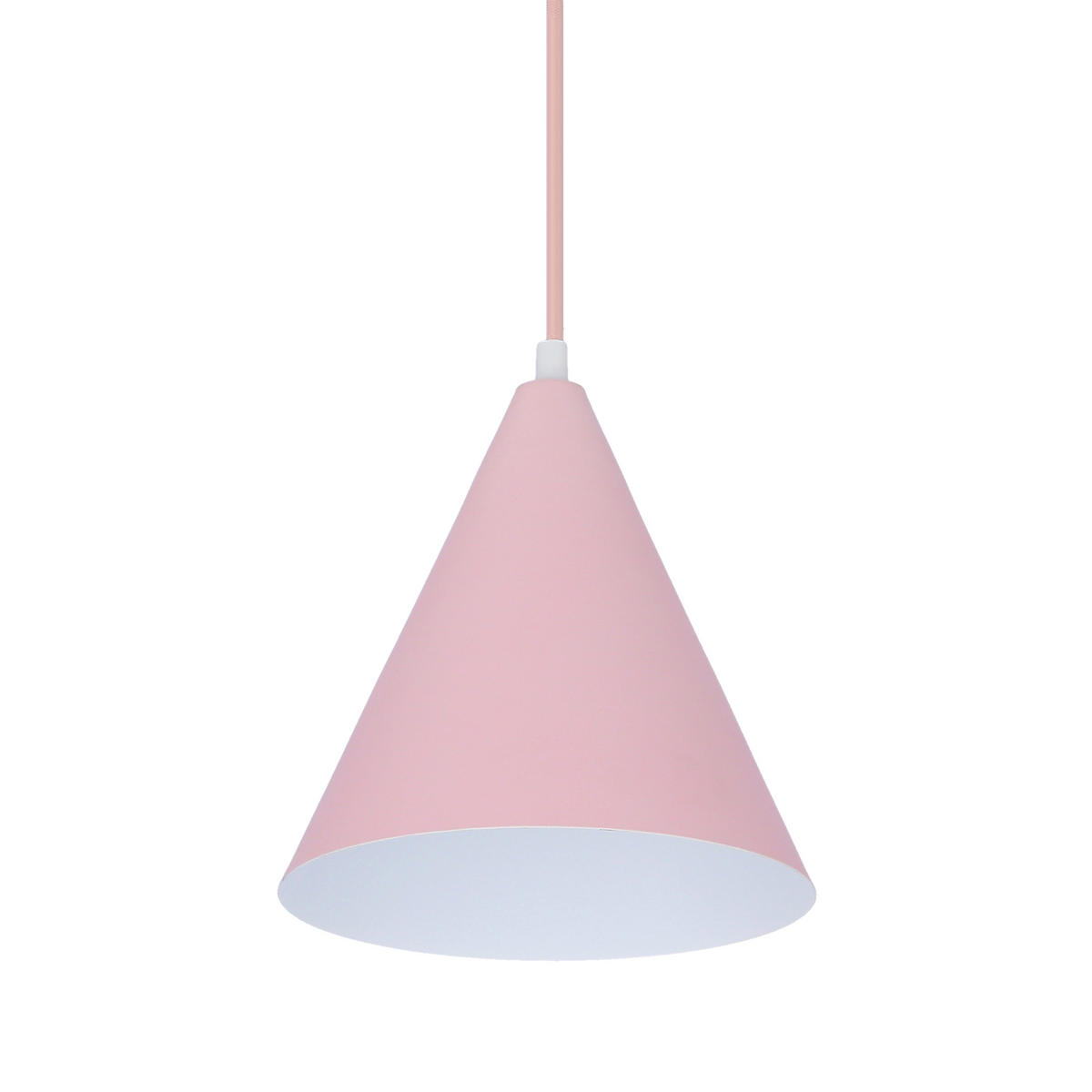 PENDELLEUCHTE Voss 20/20/110 cm   - Magenta/Weiß, Trend, Metall (20/20/110cm)