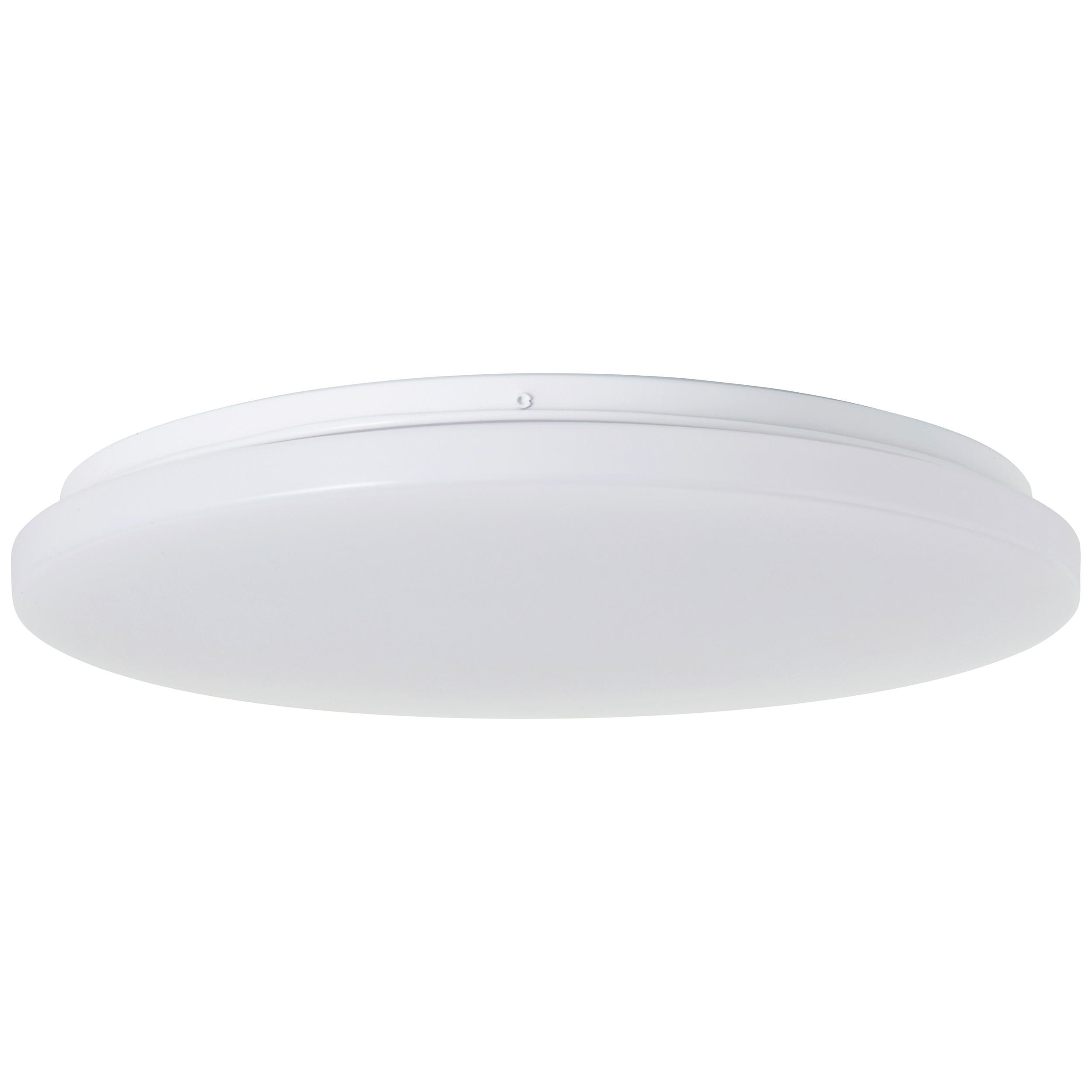 LED-DECKENLEUCHTE 38/6 cm   - Weiß, KONVENTIONELL, Kunststoff/Metall (38/6cm) - Brilliant
