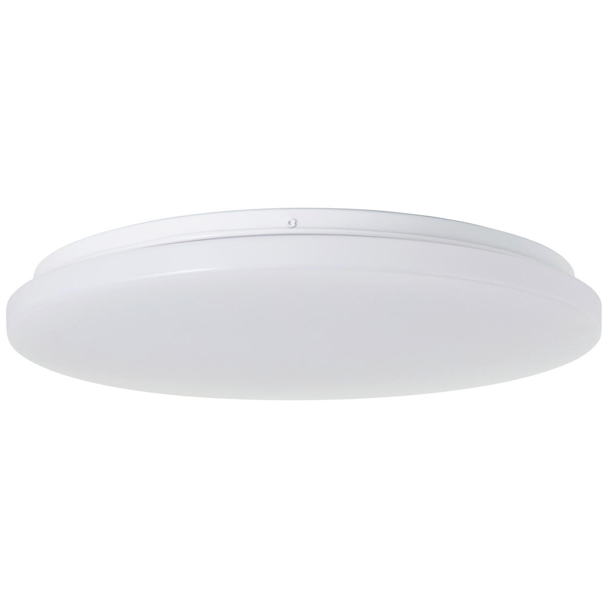 LED-DECKENLEUCHTE 38/6 cm   - Weiß, KONVENTIONELL, Kunststoff/Metall (38/6cm) - Brilliant