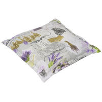 GARTENSITZKISSEN  - Violett/Grau, LIFESTYLE (42/5/40cm)