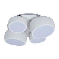 LED-DECKENLEUCHTE Deckenleuchte ELIORA 48,1/43,1/15 cm  - Weiß, Design, Kunststoff/Metall (48,1/43,1/15cm) - Näve