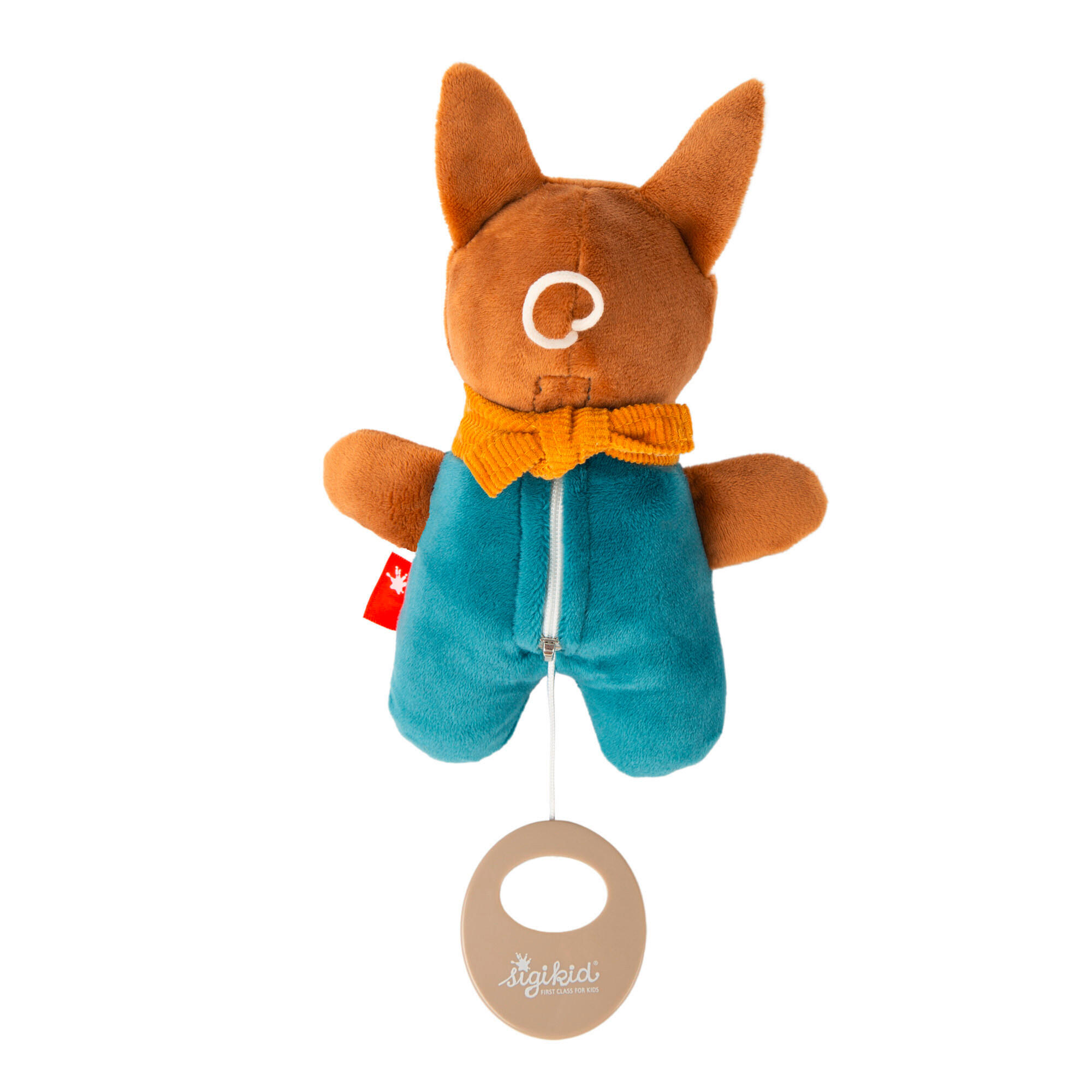 SPIELUHR 10/17/10 cm - Beige/Petrol, Basics, Textil (10/17/10cm) - Sigikid