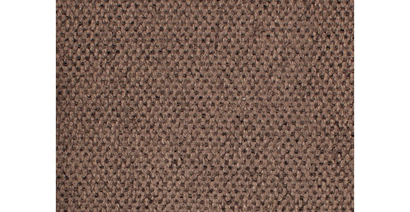 ECKSOFA in Webstoff Braun  - Schwarz/Braun, Design, Textil/Metall (184/284cm) - Dieter Knoll