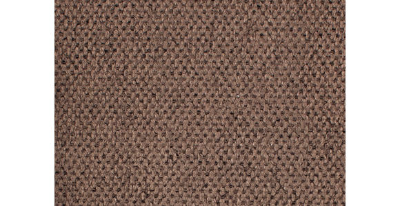 WOHNLANDSCHAFT Braun Webstoff  - Schwarz/Braun, Design, Textil/Metall (208/344/180cm) - Dieter Knoll