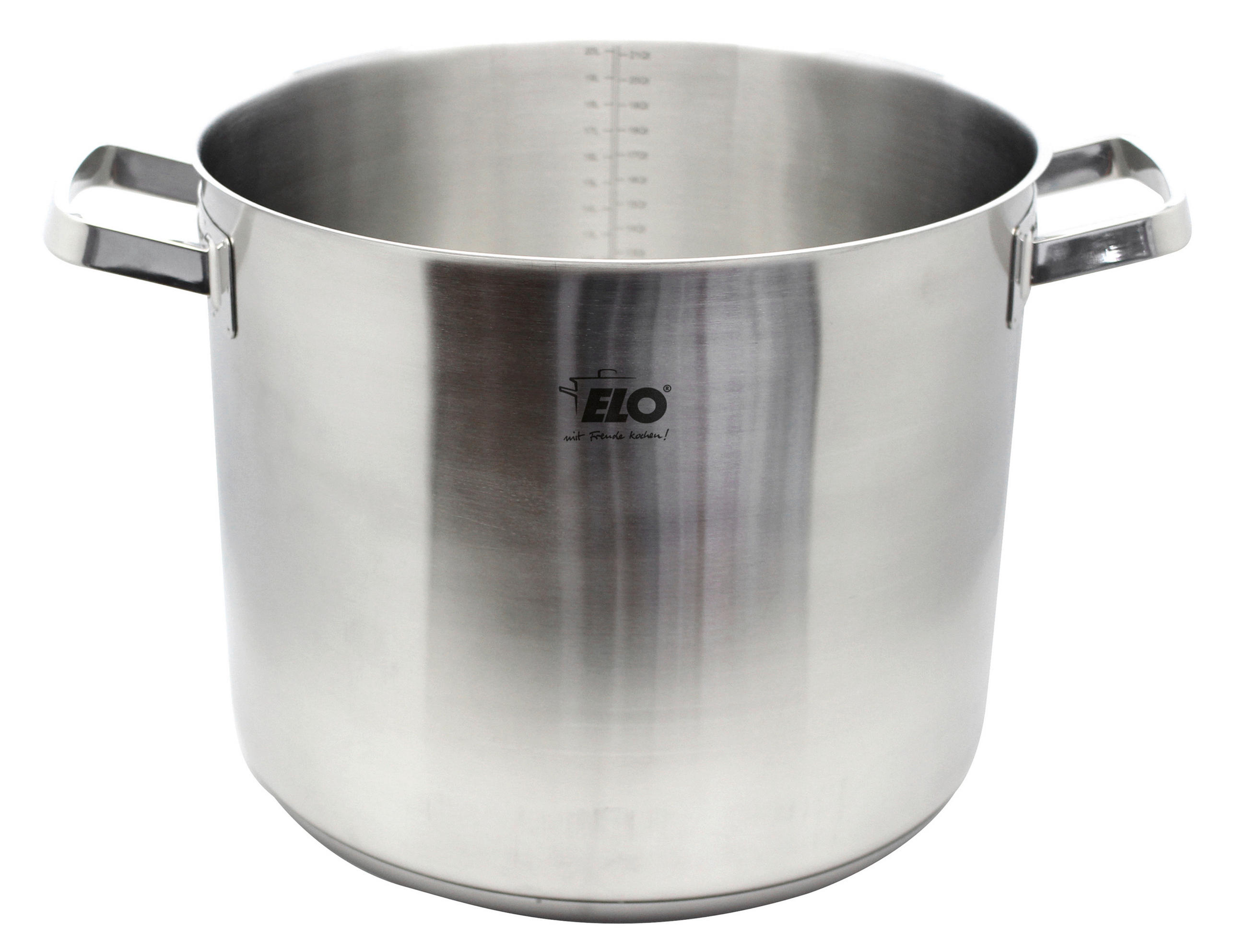 SUPPENTOPF Profi Cuisine 50 L  - Silberfarben, Basics, Metall (40cm) - ELO