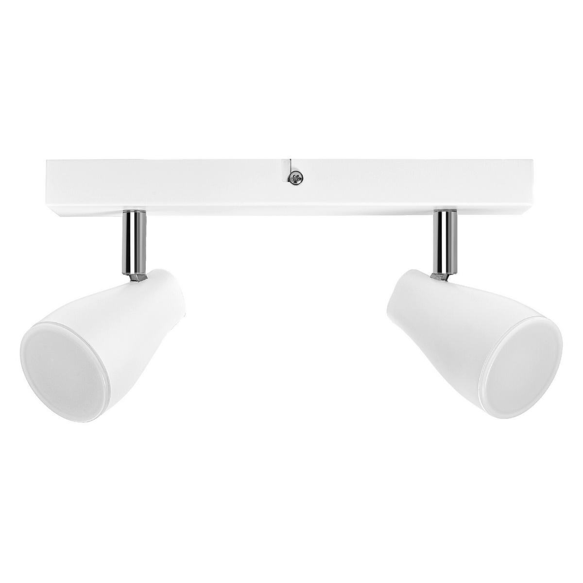 LED-STRAHLER 27,4/6/13,1 cm   - Weiß, Basics, Kunststoff/Metall (27,4/6/13,1cm) - Osram