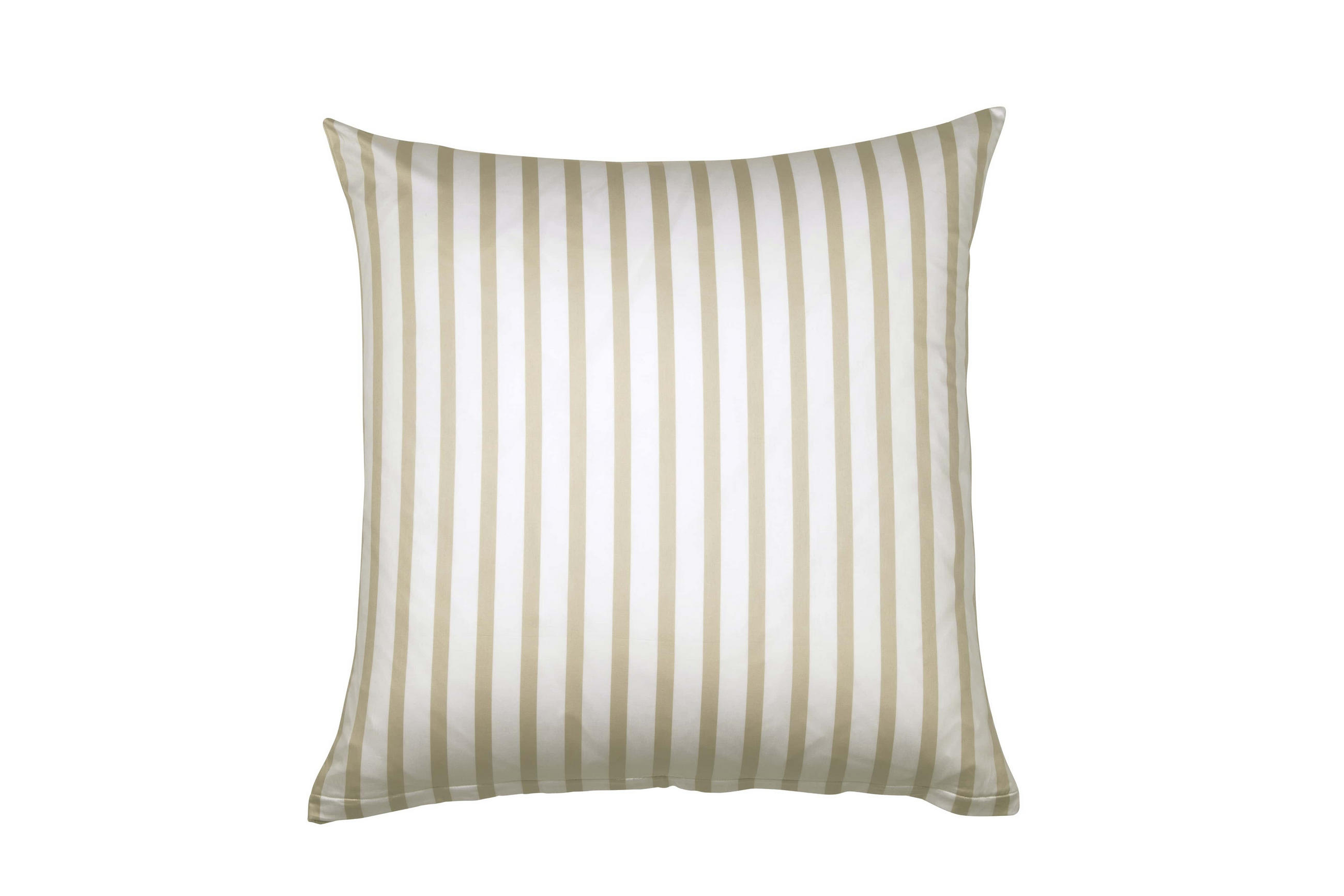 KISSENHÜLLE GENTANO 40/40 cm - Naturfarben/Weiß, Design, Textil (40/40cm) - Janine