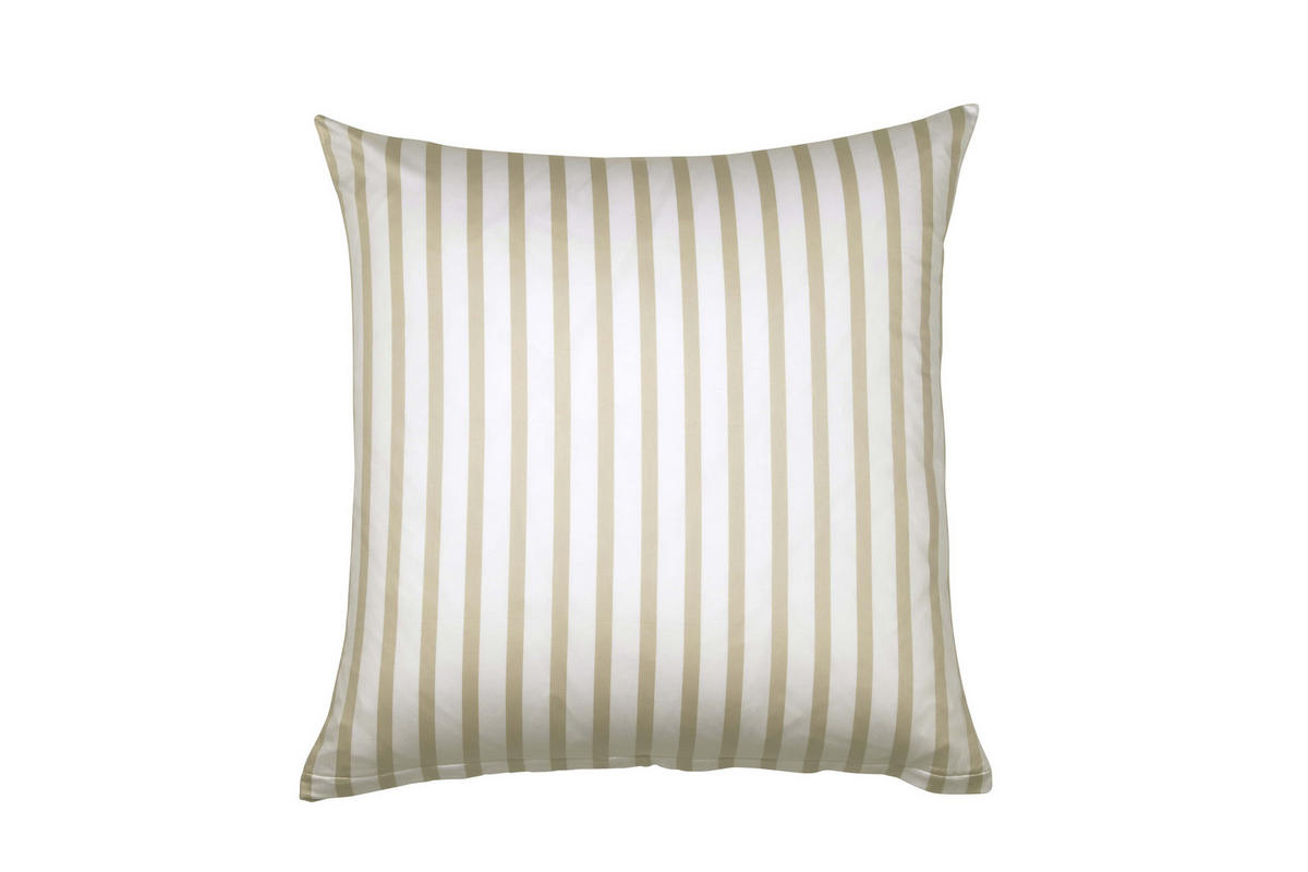 KISSENHÜLLE GENTANO 40/40 cm  - Naturfarben/Weiß, Design, Textil (40/40cm) - Janine