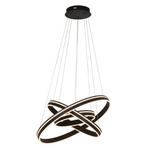 LED-HÄNGELEUCHTE 80/200 cm  - Schwarz/Weiß, Design, Kunststoff (80/200cm) - Dieter Knoll