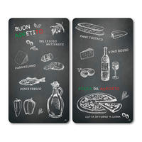 HERDABDECKPLATTE - Schwarz, Basics, Glas (52/30/0.8cm) - Kesper