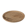 TELLER    - Naturfarben, Trend, Holz (26/2,5cm) - Ambia Home